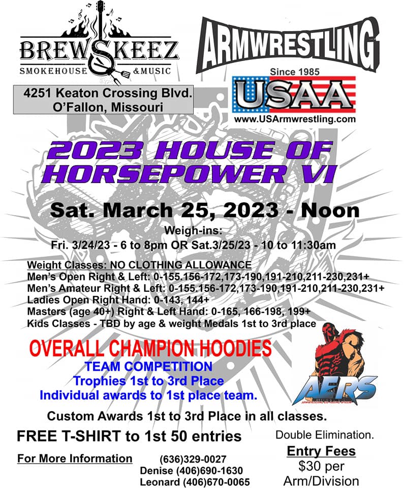 (MO) 2023 House of Horsepower VI – Armfighter.com